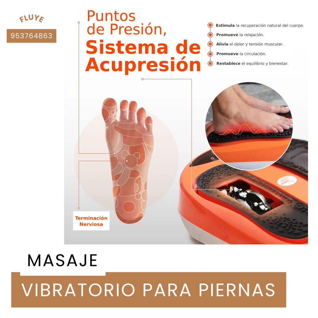 Masaje Vibratorio y Acupresión para Piernas y Pies ¿Neuropatía, fascitis plantar? - 2